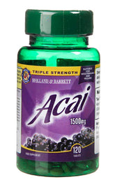 Acai-Μούρο 1500 MG 120 Δισκία HOLLAND & BARRETT